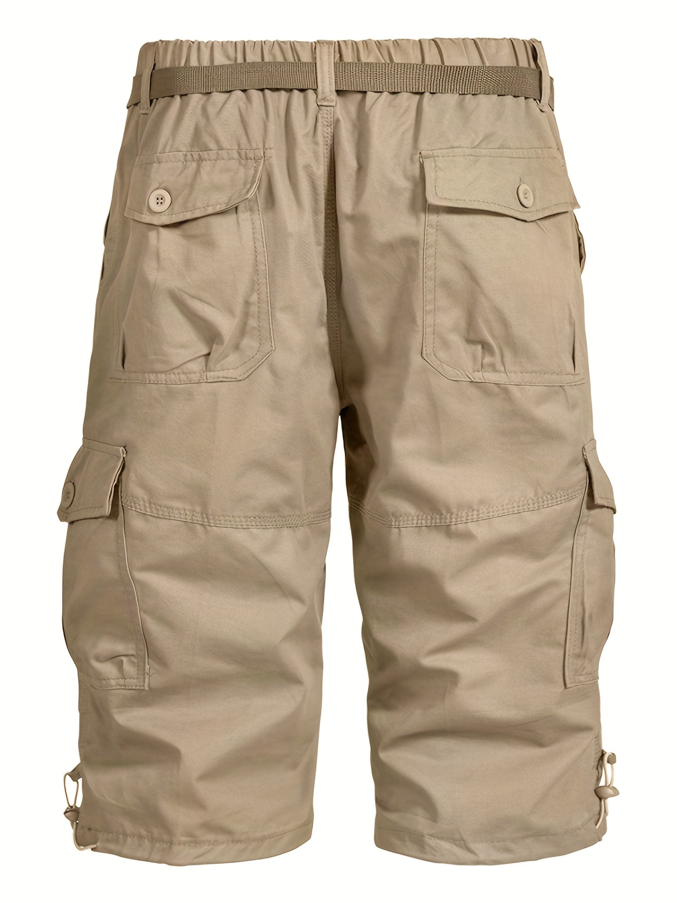 dunnmall Maxct Street Style Men's Casual Cargo Capris Jeans With Pocket, Men's Outfits