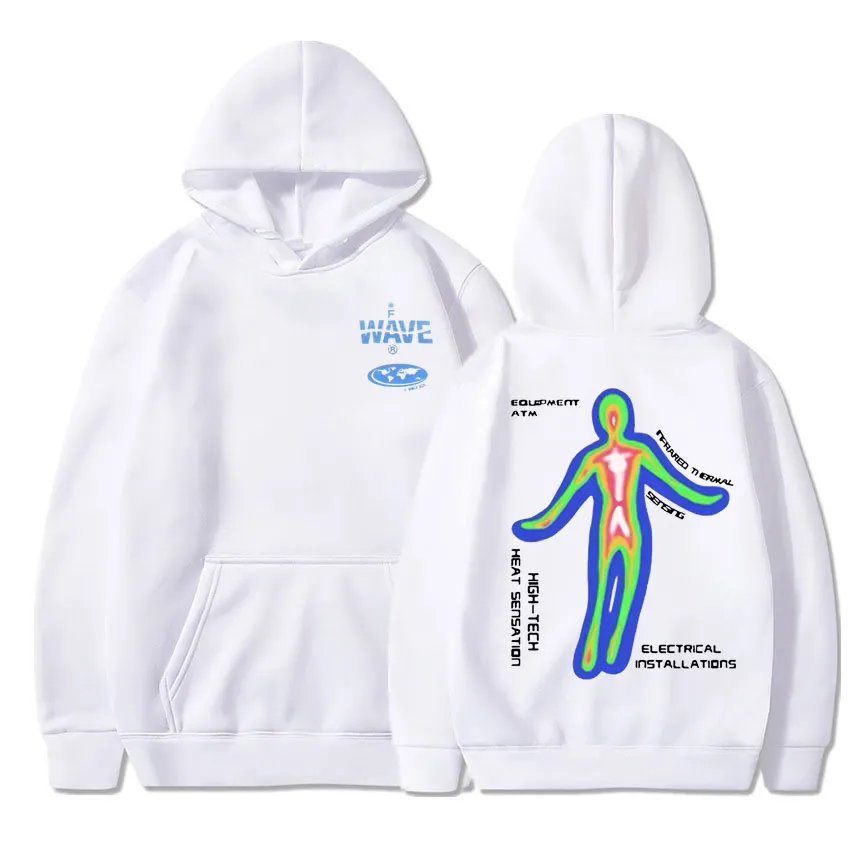 Unisex Thermal Graphic Print Hoodies