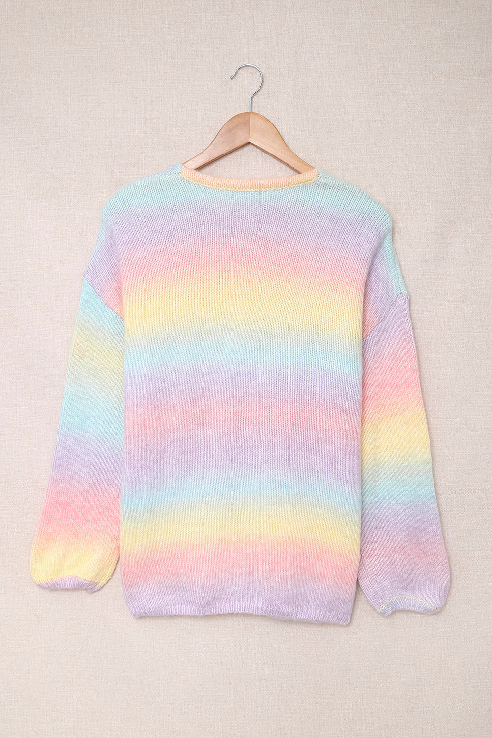 Maxct &Gradient Open Front Drop Shoulder Cardigan