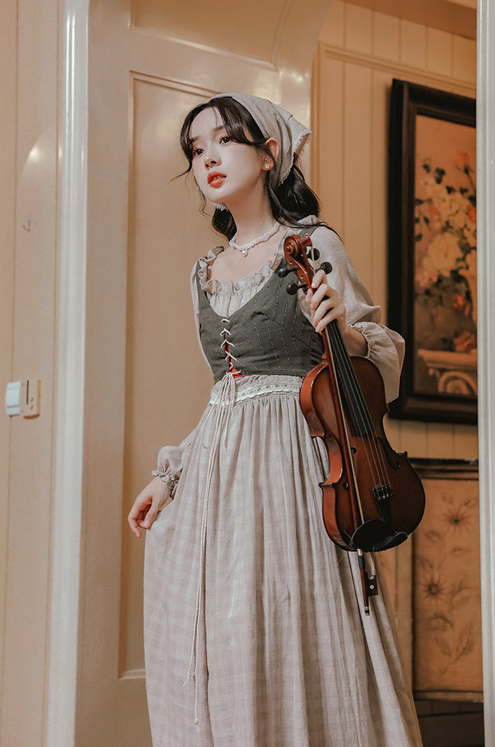 Country Corset Midi Dress Maxct