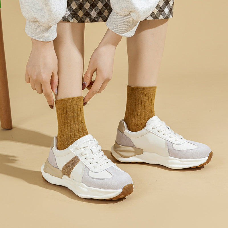 Women's German Army Trainer Sneakers Colour Block With Original Sole Maxct