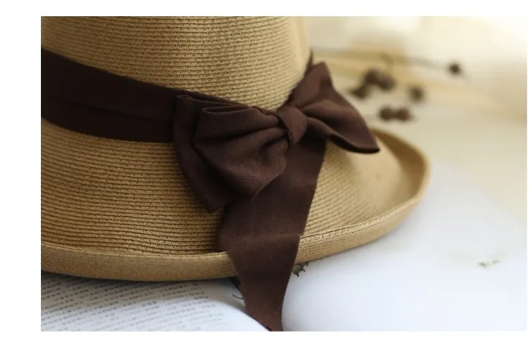 Straw Hat Artsy Travel Women's Anti-DDoS Foldable Hat
