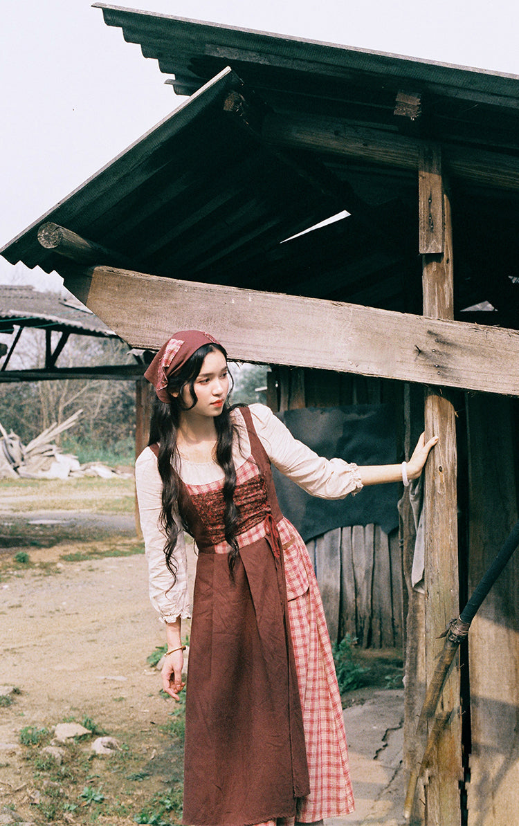 Patchwork Village Dress Maxct