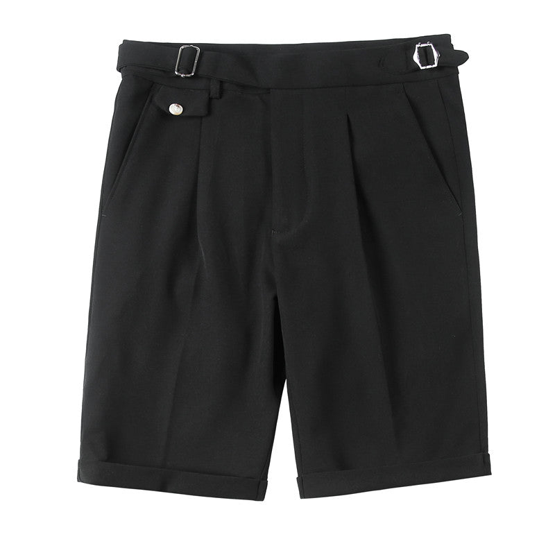 Maxct Thin Slim Straight British Shorts