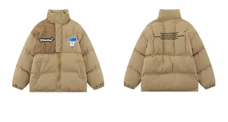 Maxct Stand-collar Cotton-Padded Puffer Jackets