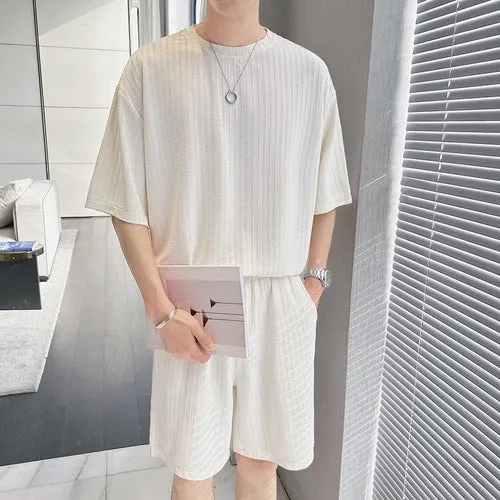 Maxct Breathable Short Sleeve T-Shirt Shorts Set