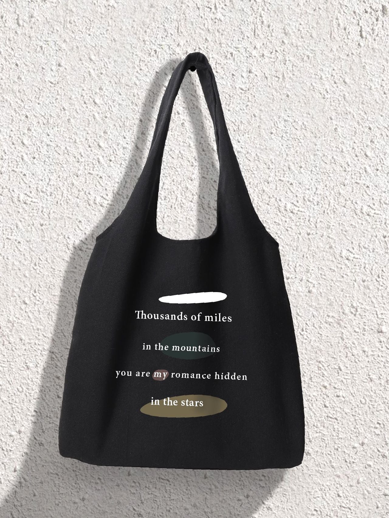 Maxct - Letter Graphic Shopper Bag  - Women Tote Bags