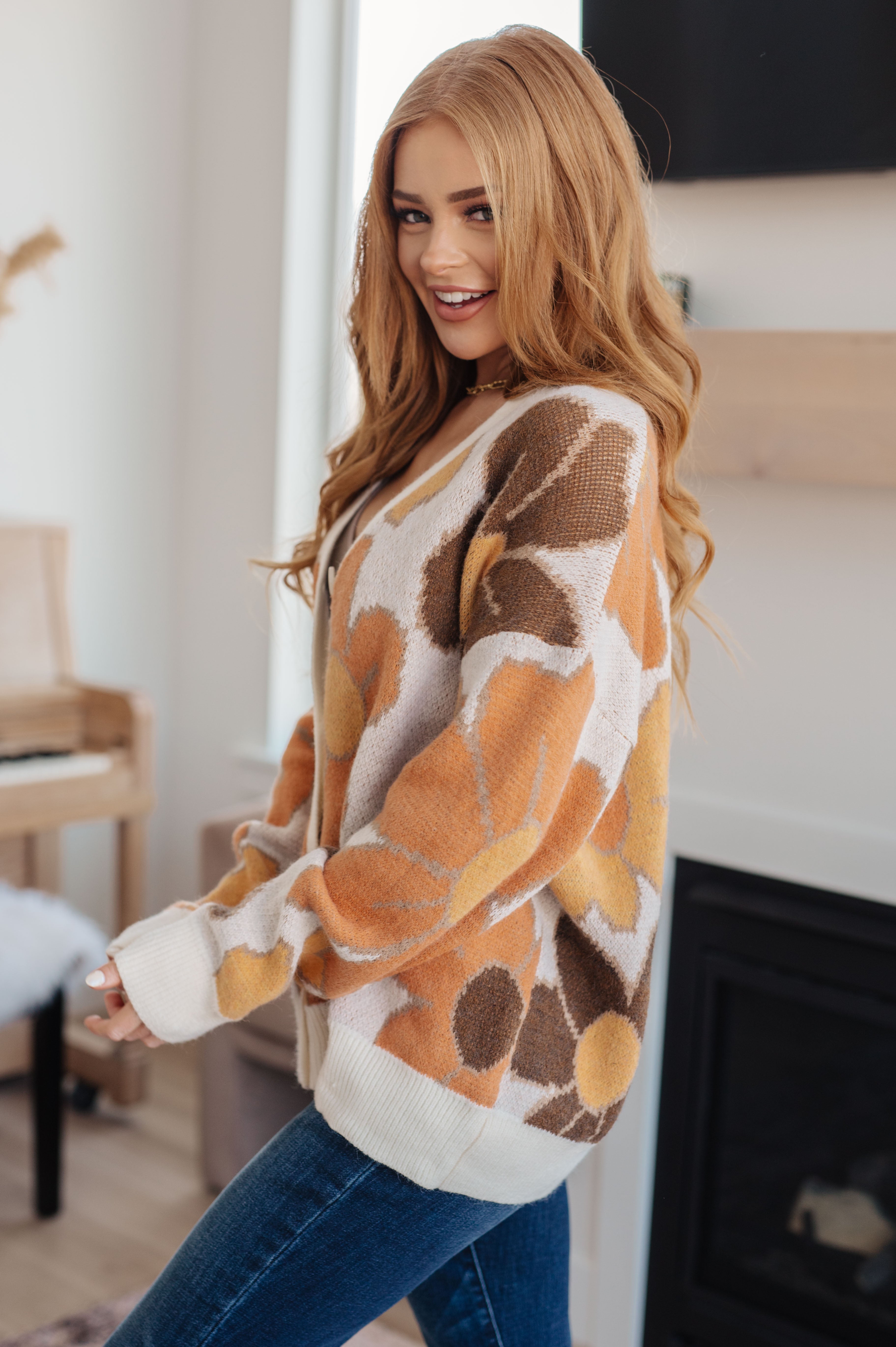 Maxct &Exquisitely Mod Floral Cardigan