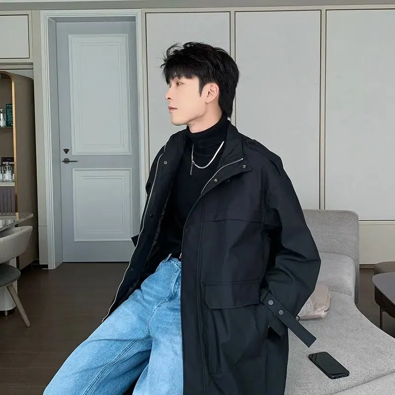 Maxct Long Windproof Medium-length Coat