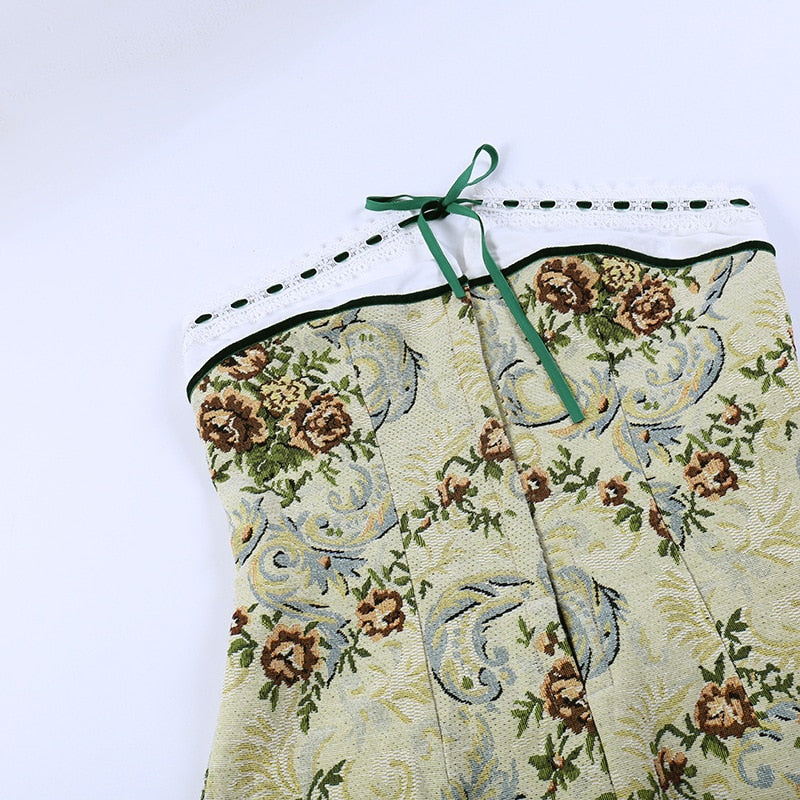 Spoil Me Vintage Corset Style Mini Dress Maxct