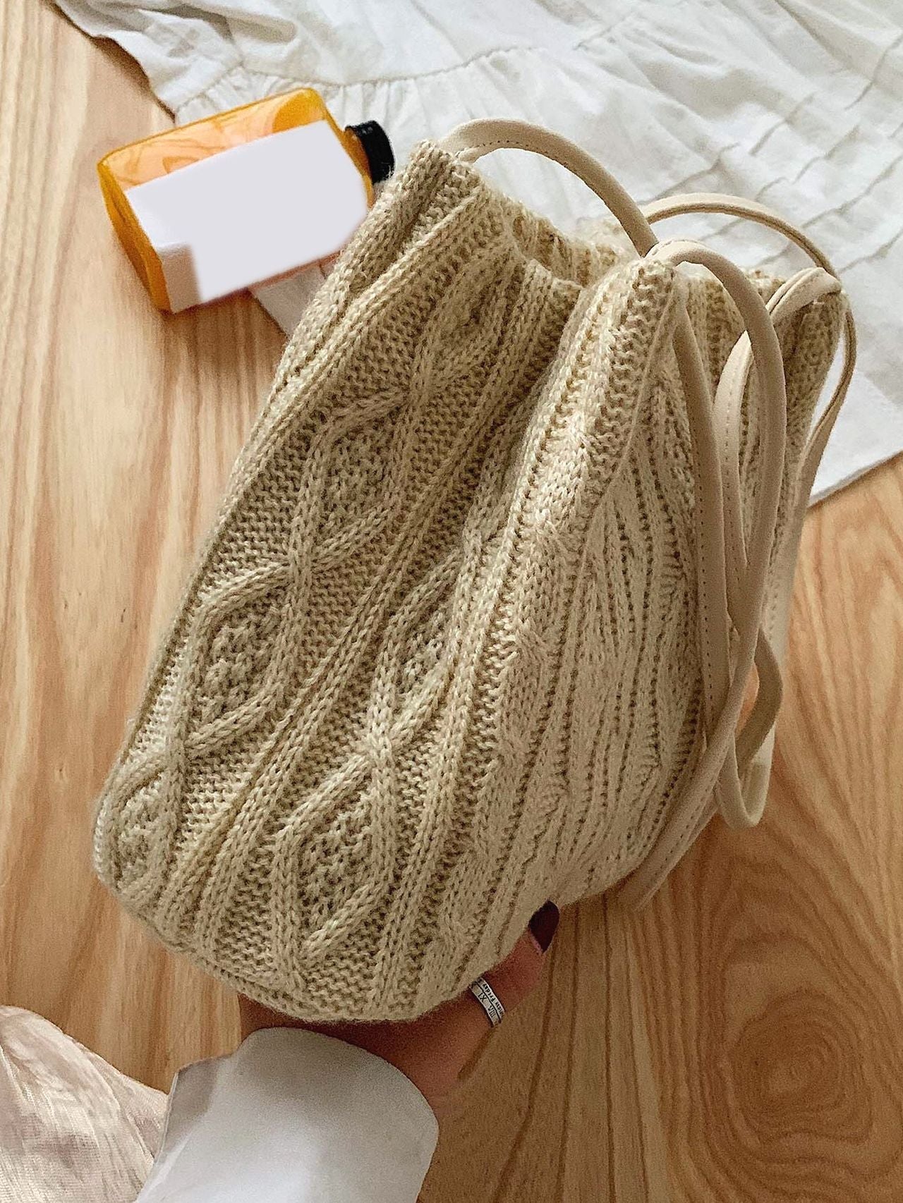 Maxct - Minimalist Crochet Tote Bag  - Women Tote Bags