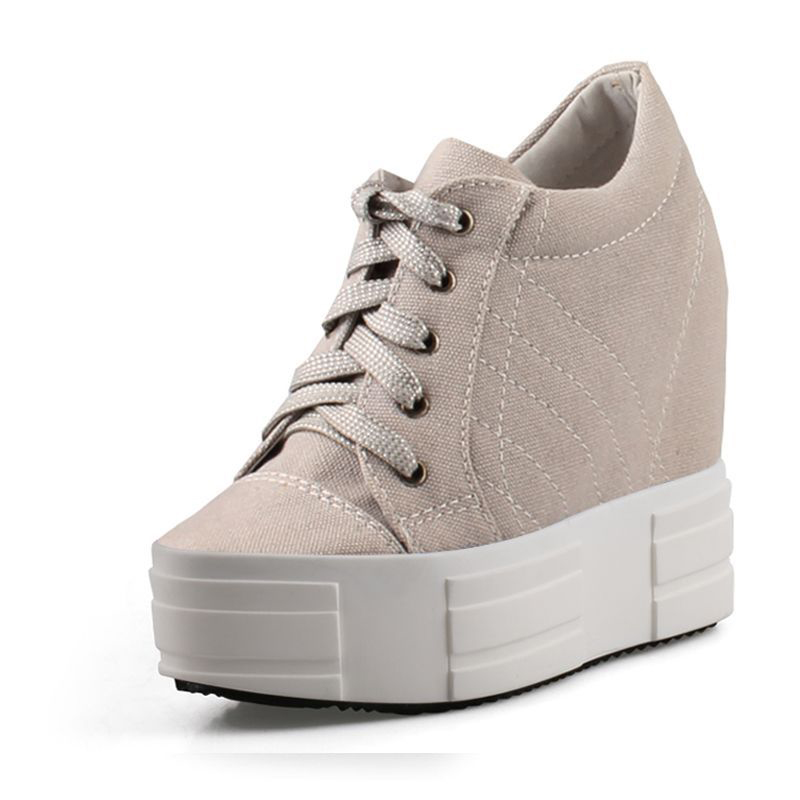 Denim Wedge Shoes - true-deals-club
