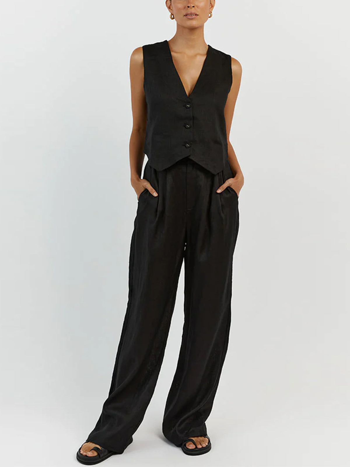 Maxct Cotton Casual Pants Set