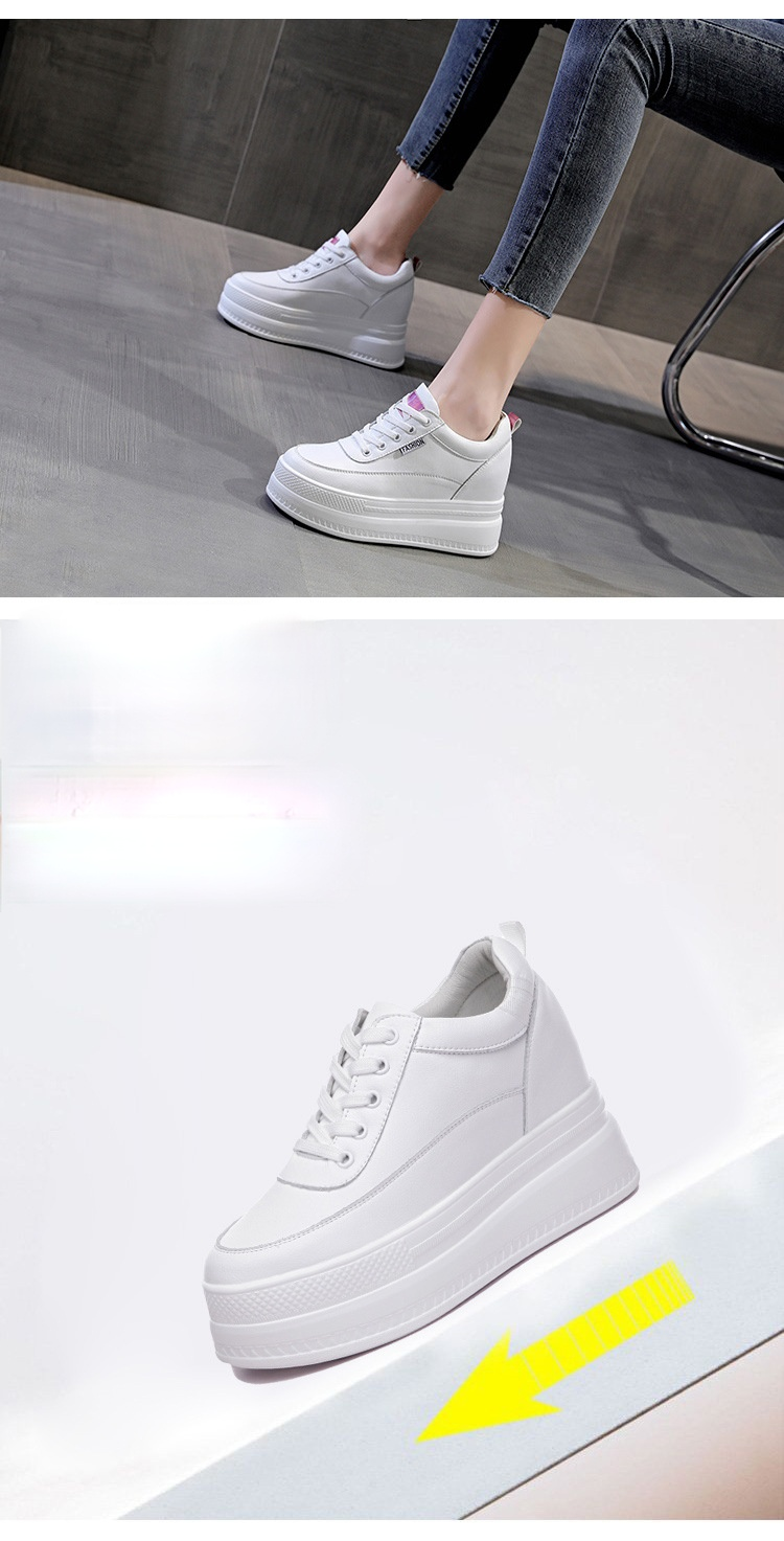 Women's 9cm Platform Wedge Sneakers - true deals club