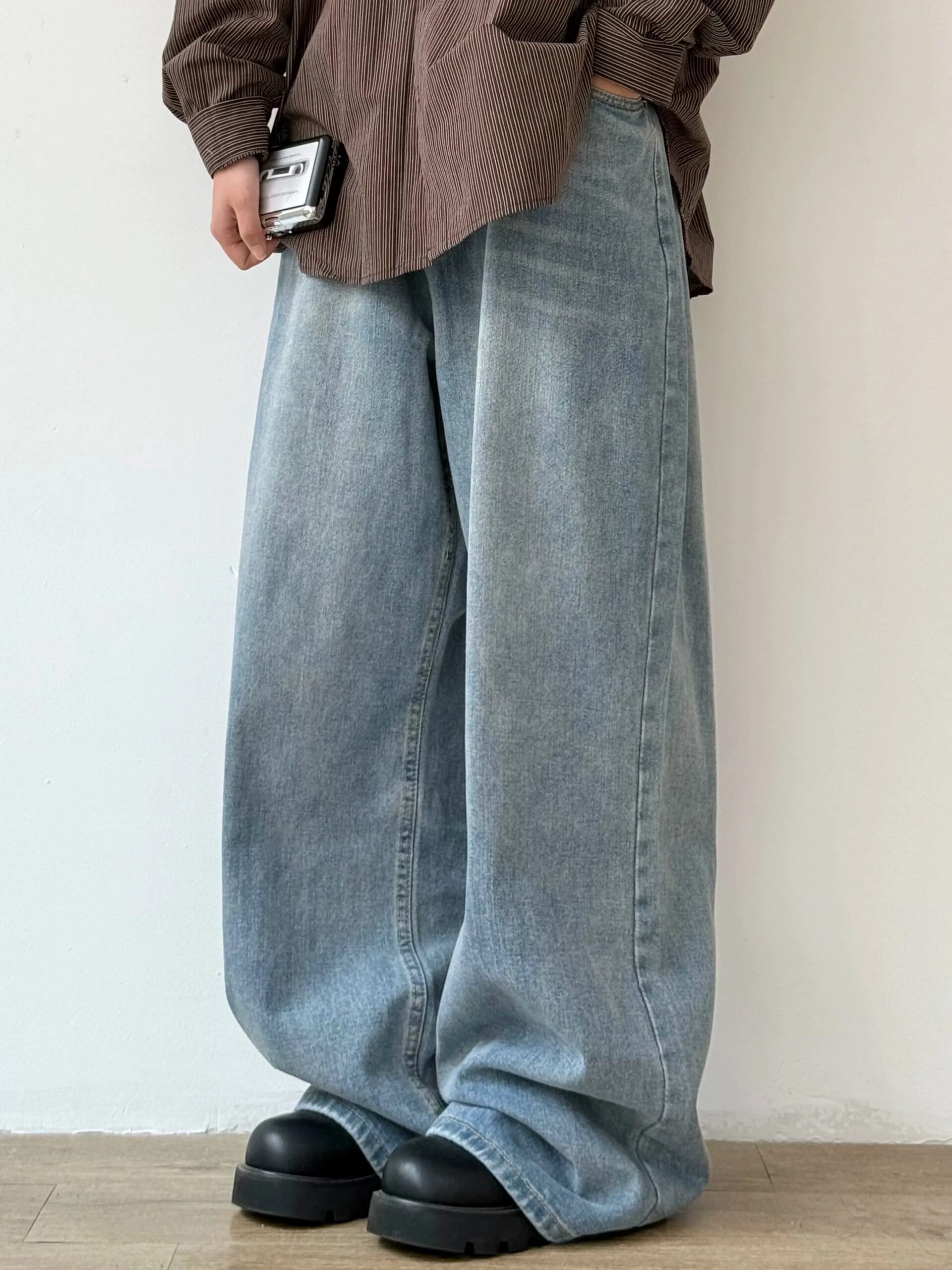 EVER Retro Straight Wash Jeans Maxct