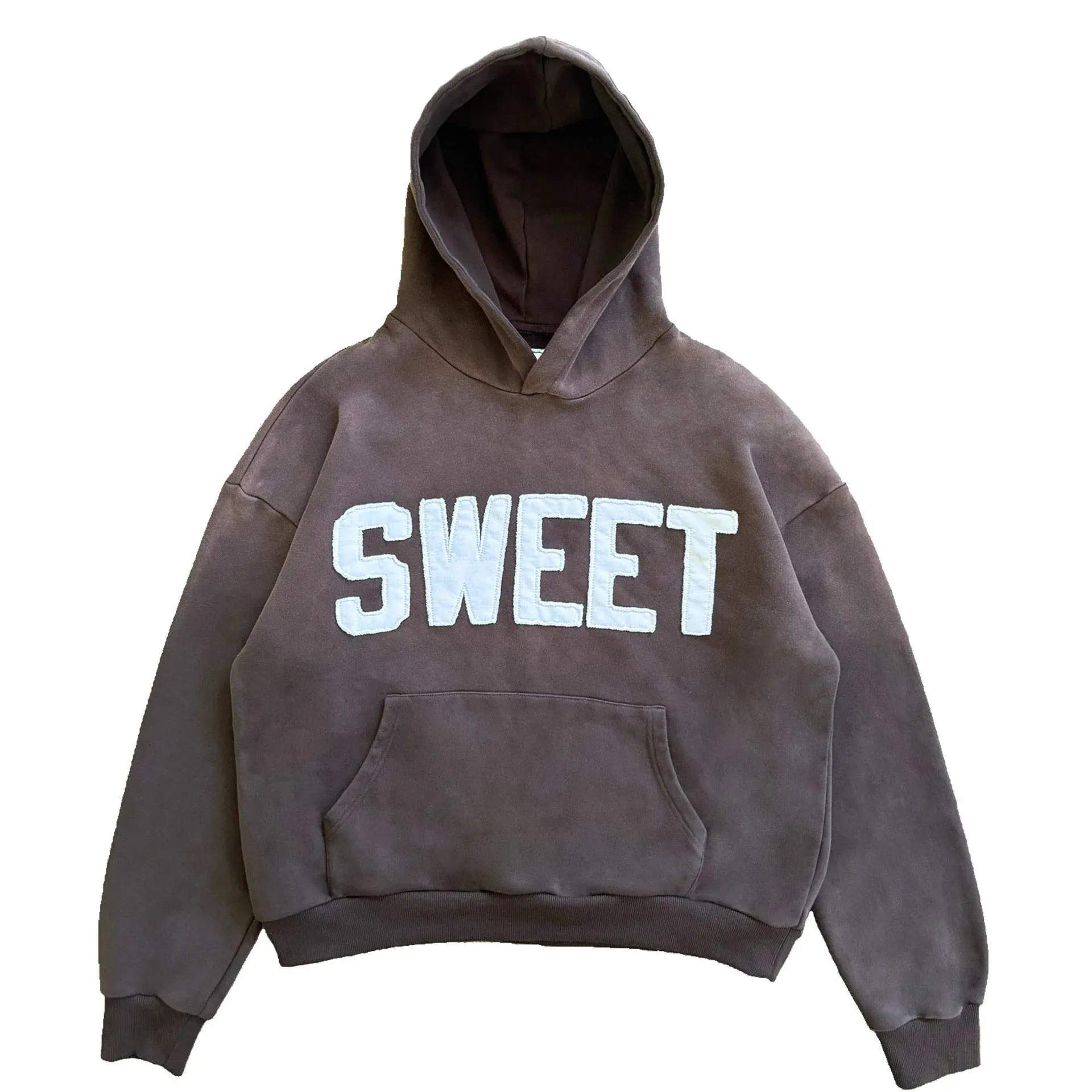 Maxct Y2k Winter Long Sleeved Hoodie Sweatshirt Oversized Winter Clothes Streetwear Y2k Vintage Punk Graffiti Print Top School Ootd