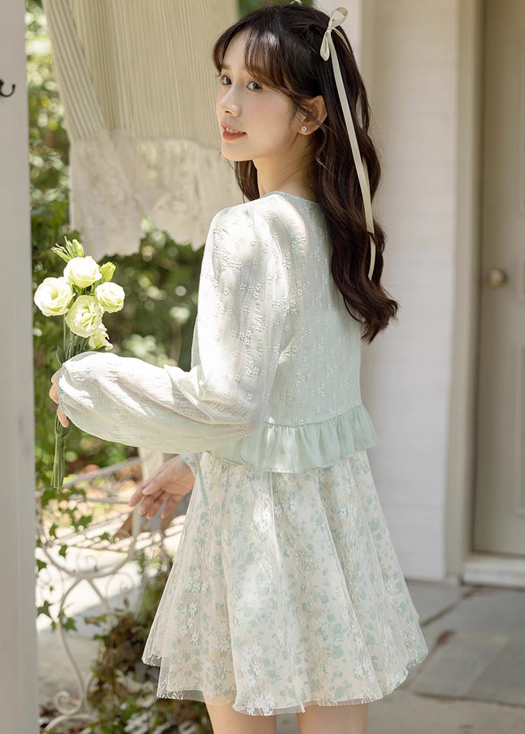 Twirly Floral Mini Cami Dress Maxct