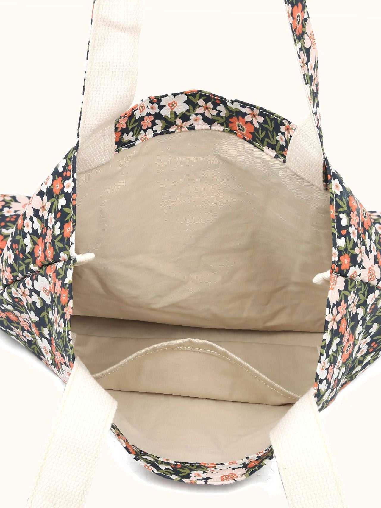Maxct - Ditsy Floral Graphic Shopper Bag  - Women Tote Bags