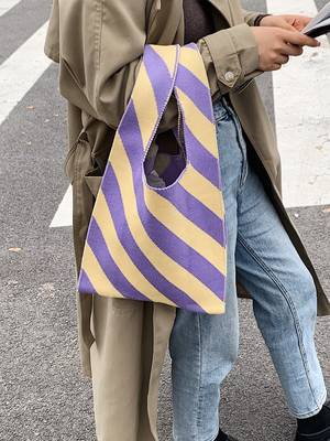 Minimalist Embossed Top Handle Bag - Women Tote Bags