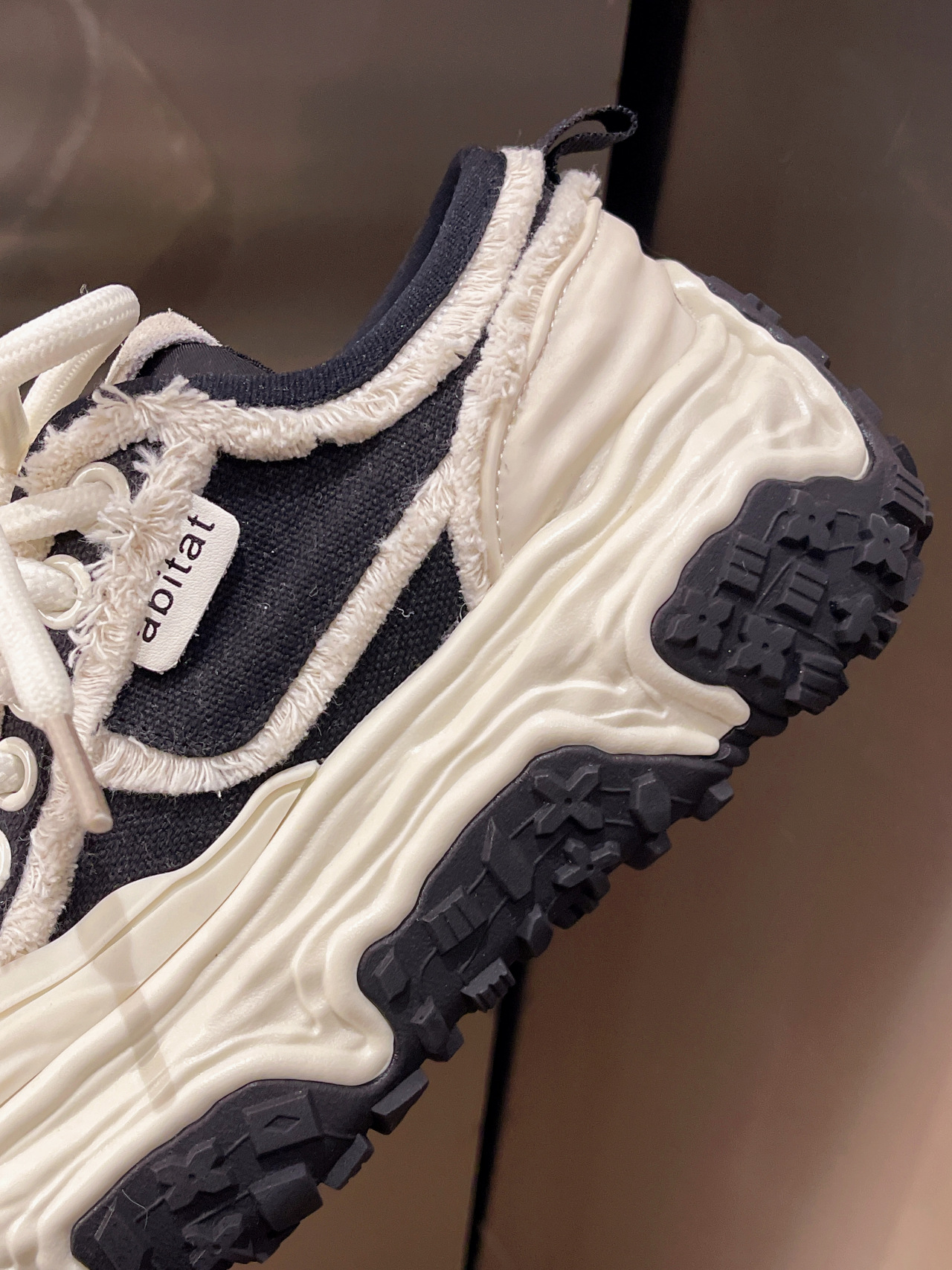 Women's Canvas Platform Sneakers - Designer Breathable Casual Footwear