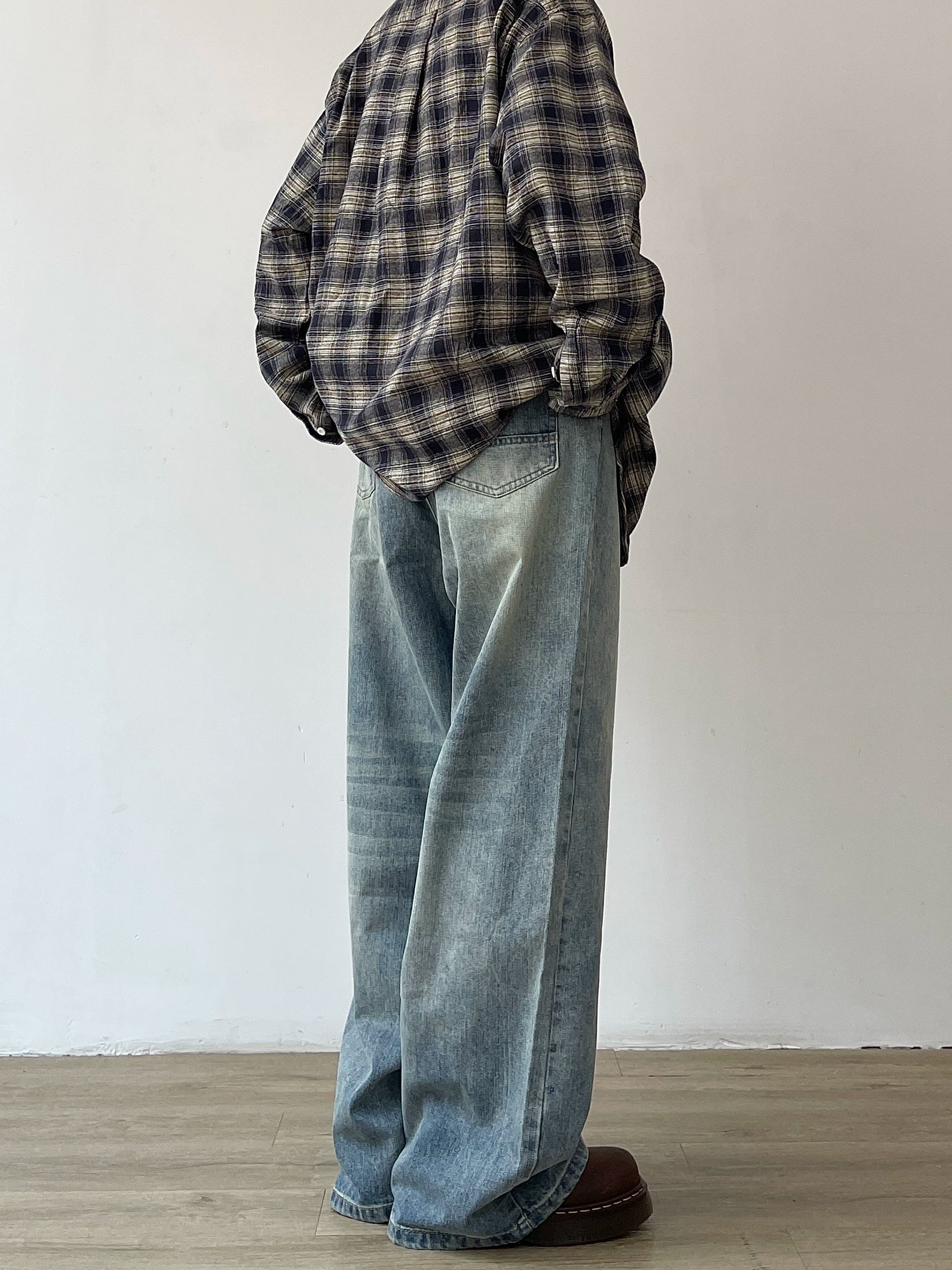 EVER Loose Wide-leg Jeans Maxct