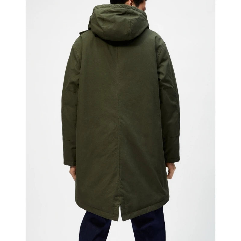 Maxct &Men's Mid-Length Fishtail Parka Jacket