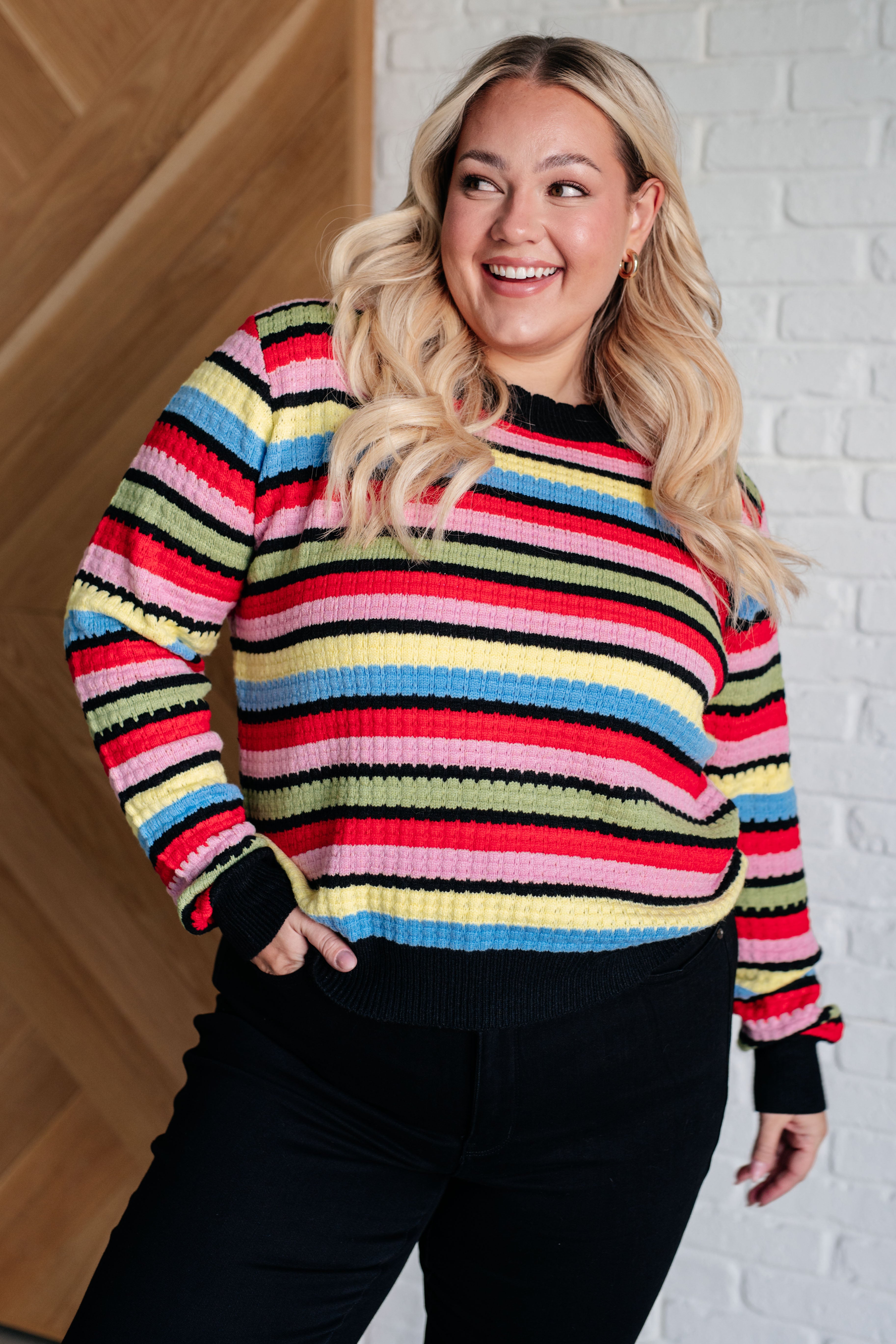 Maxct &Keep Dreaming Striped Sweater
