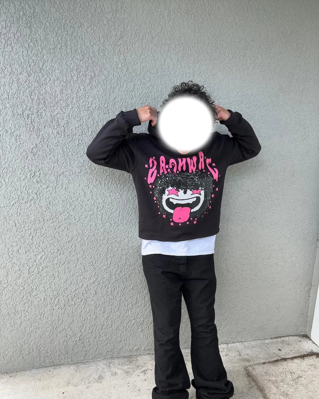 Maxct Y2K Women's Men's Hoodies Clothing Long Sleeve Pullover Sweatshirt Streewear Oversize Halloween tops Hooded Shirt kpop gothic