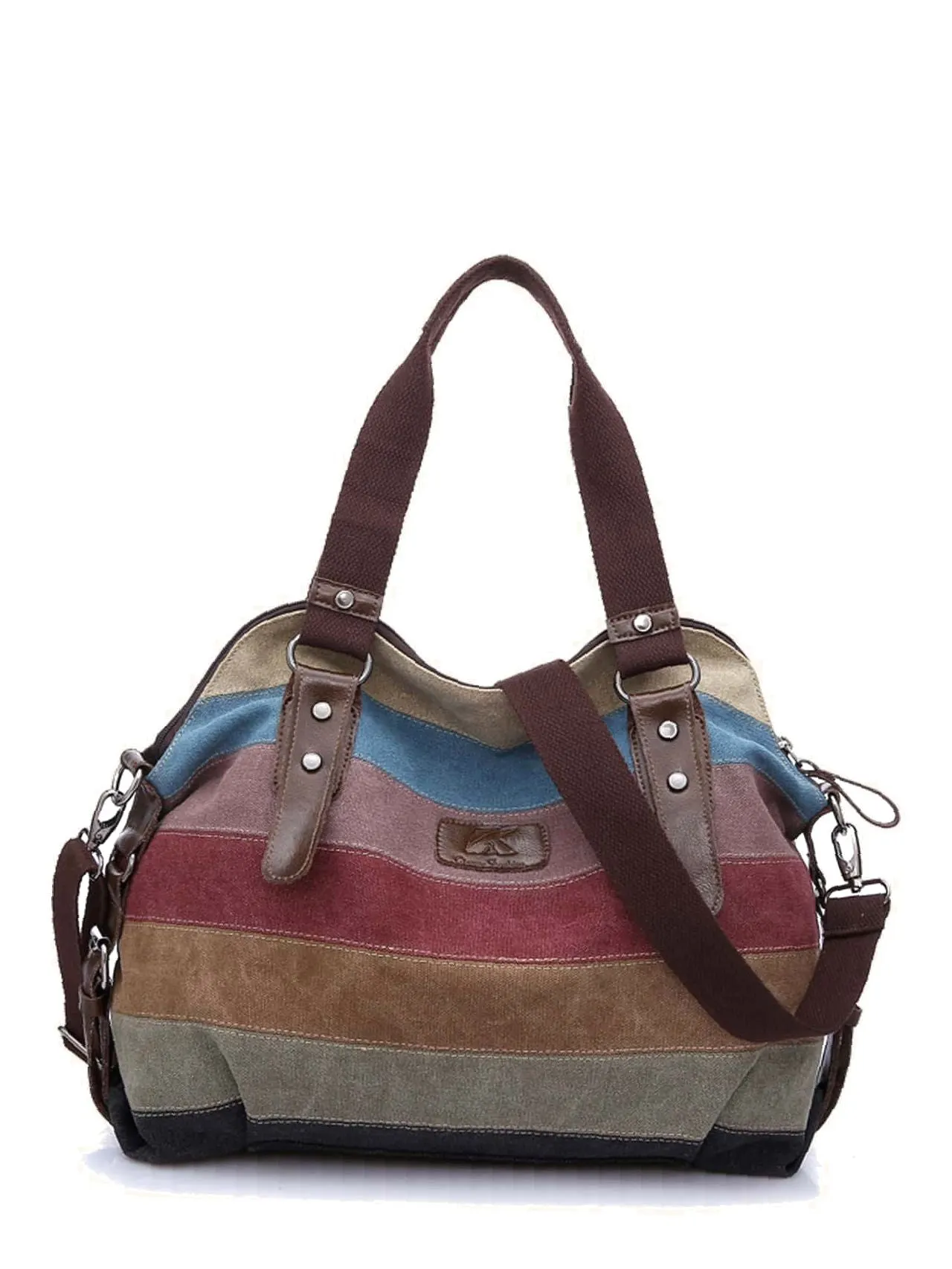 Maxct - Color Block Tote Bag  - Women Tote Bags