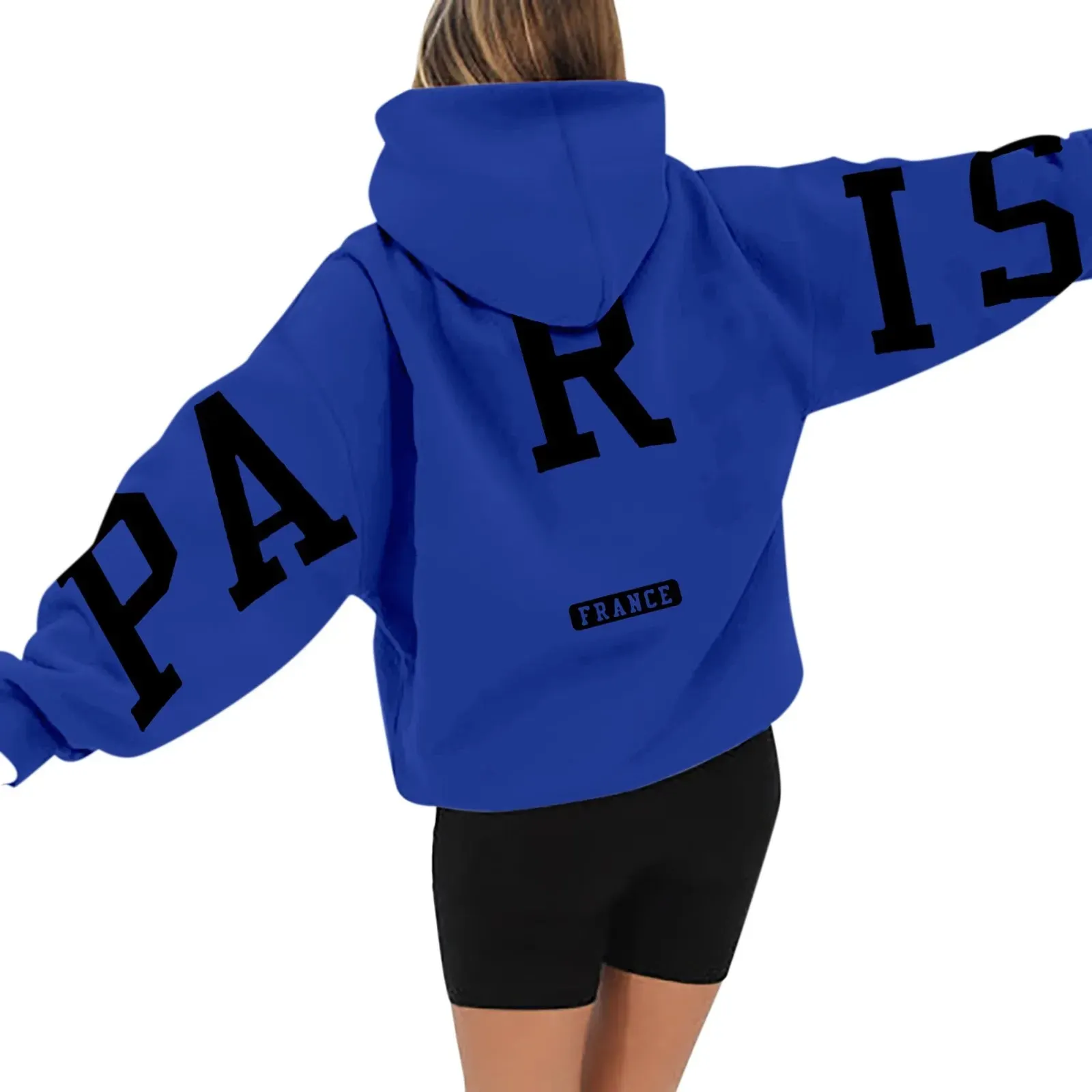 Printed Paris Hoodie for Women Maxct - Image 4