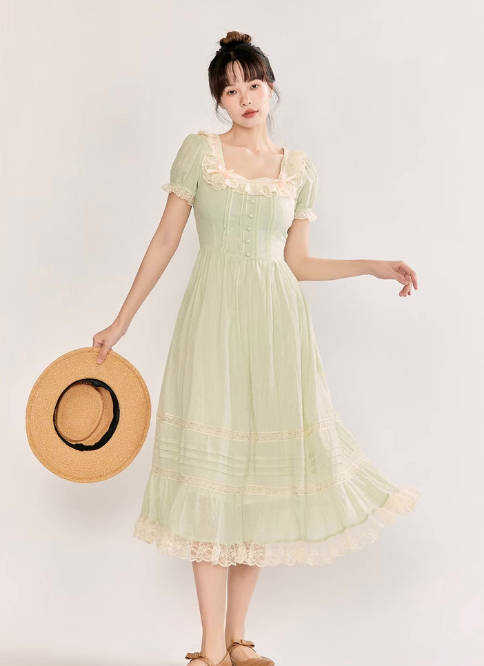 Sorbet Lace Midi Dress Maxct
