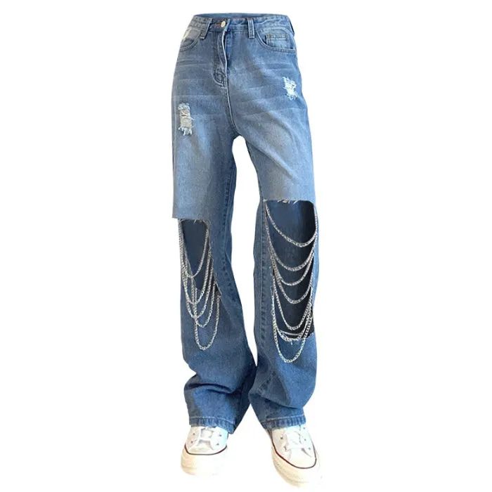 Steady Ridin' Ripped Jeans Maxct