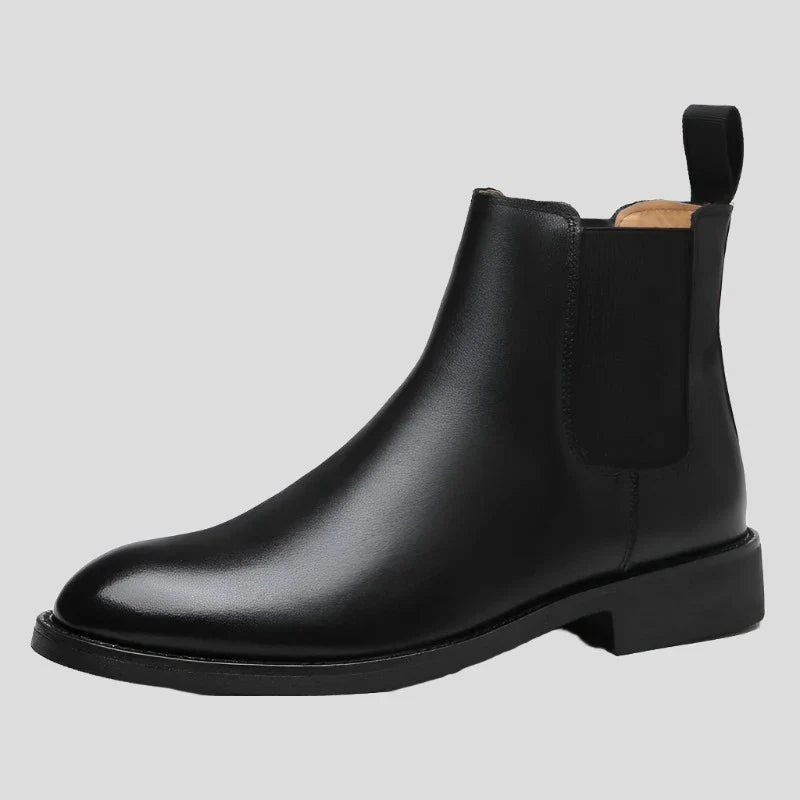 Slip-On Leather Chelsea Boots for Men Maxct