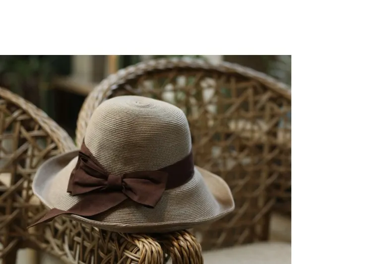 Straw Hat Artsy Travel Women's Anti-DDoS Foldable Hat