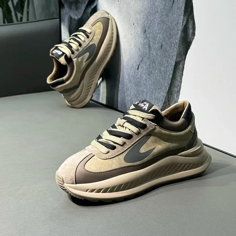 Slip on Sneakers Vulcanized Mix Color Shoes for Men Maxct
