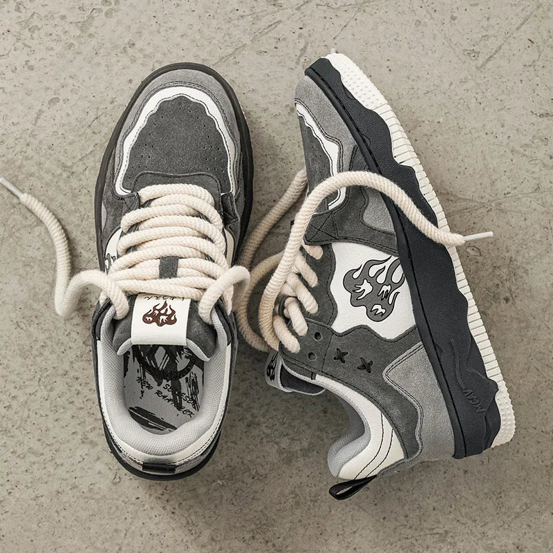 Punk Goth Volcano Sneakers Maxct