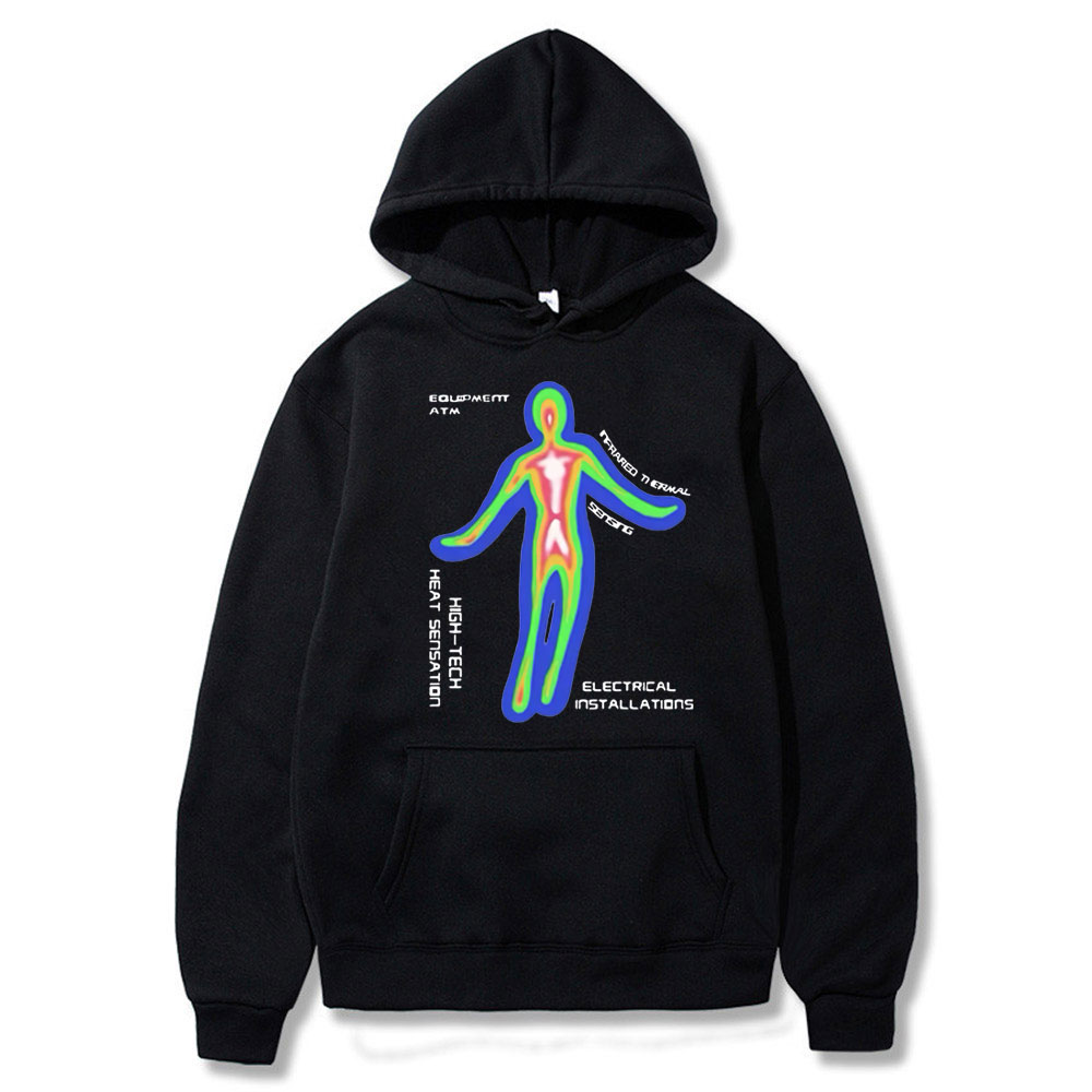 Unisex Thermal Graphic Print Hoodies