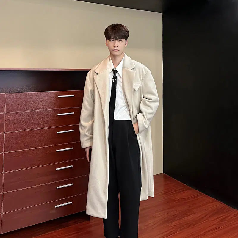 Maxct Mid-length Long Woolen Coat