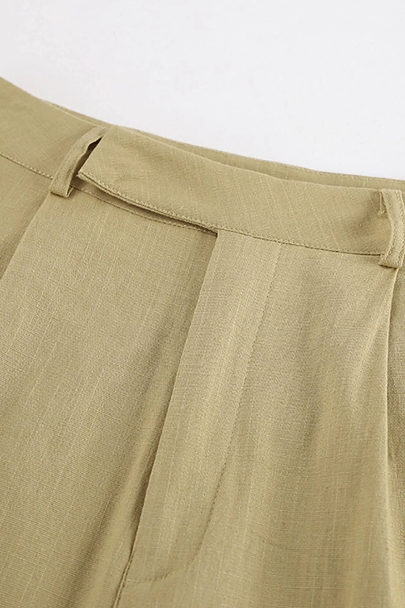 Maxct Cotton Tie-straps Cami Tops Pants Suits