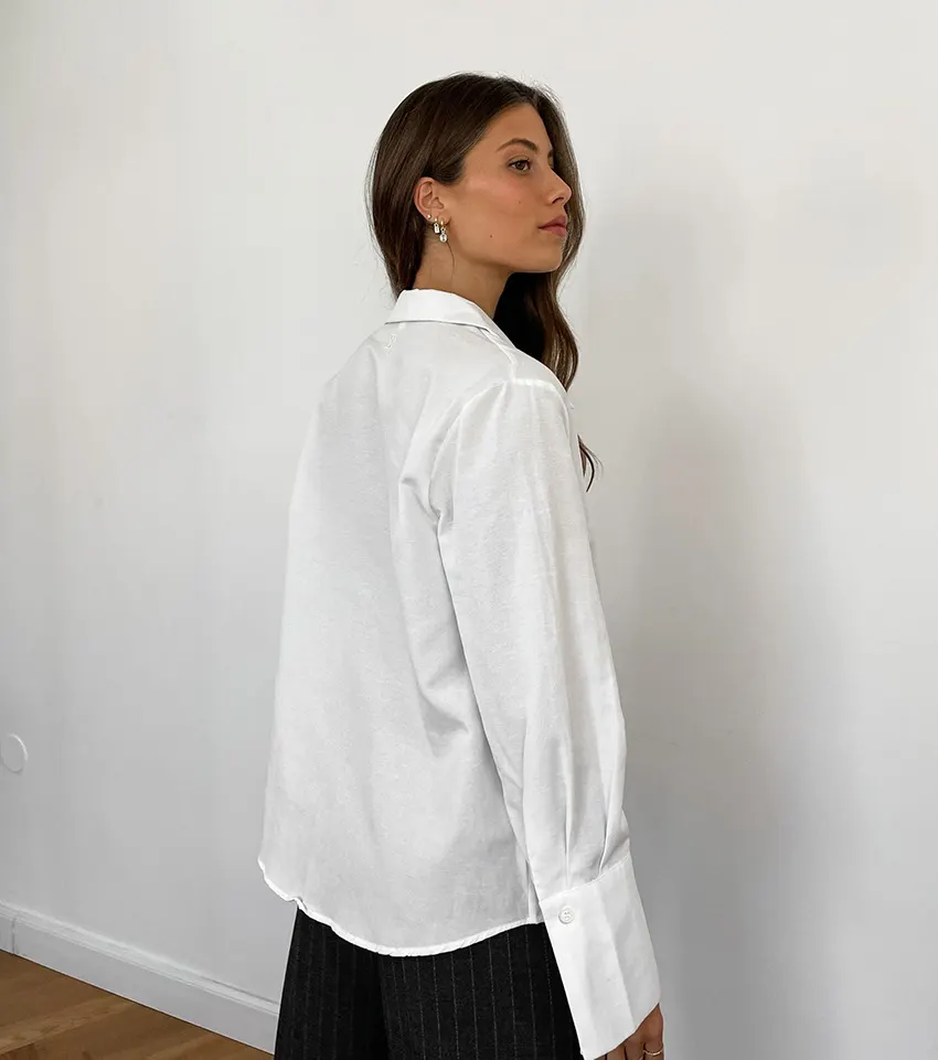Hollow Out Lace Up White Cotton Linen Shirt Women's Long Sleeve Loose Casual Sexy Lapel Cardigan Top Female Summer new