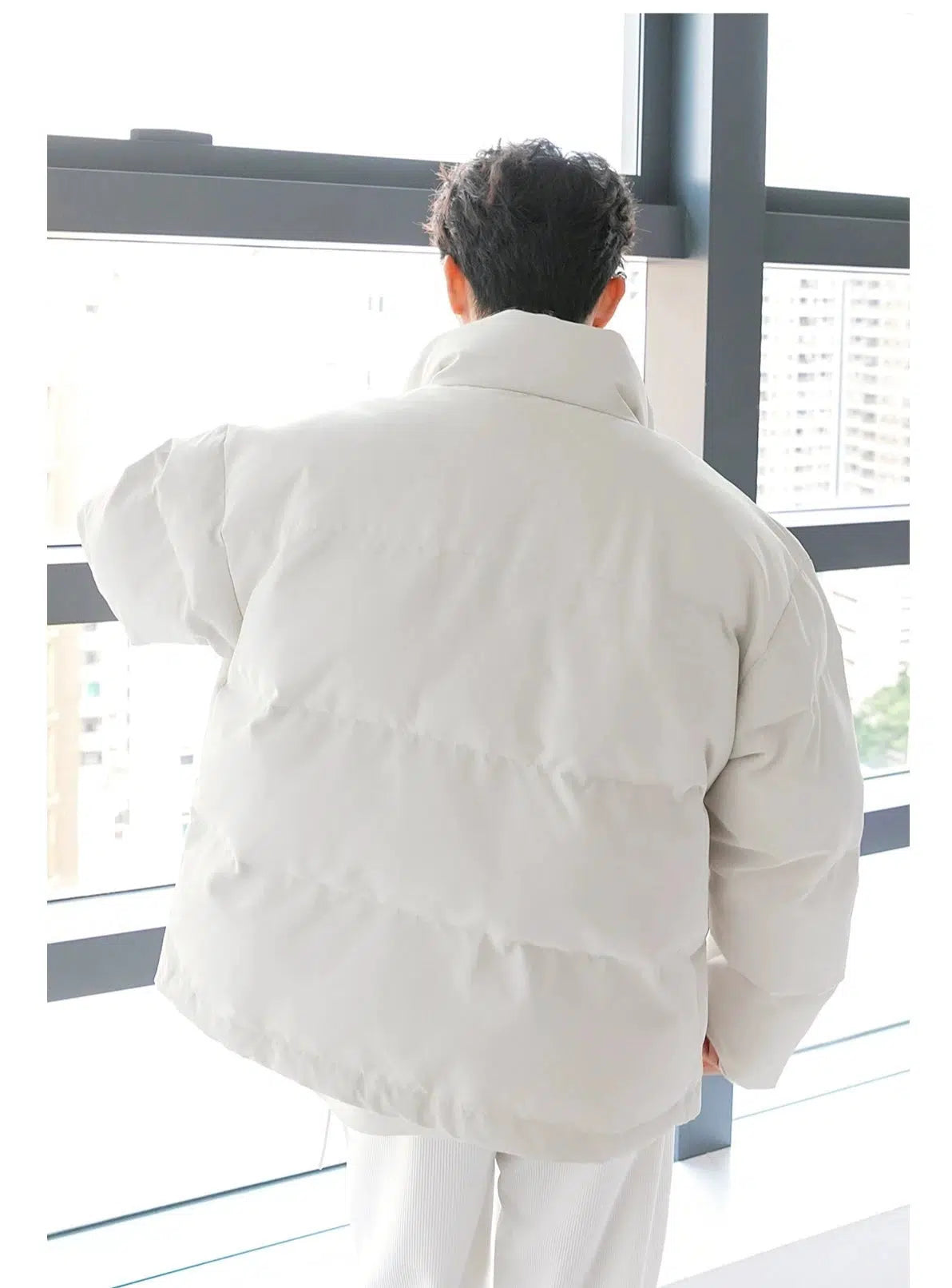 Maxct Two-piece Denim Puffer Jacket