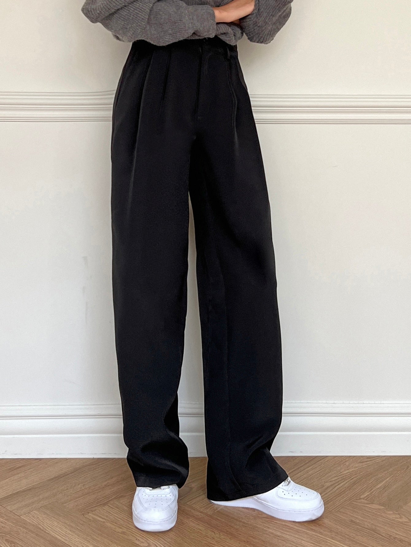 Maxct Plicated Detail Suit Pants