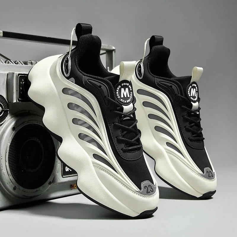Breathable Mesh Trainers Casual Race Design Shoes for Men Maxct