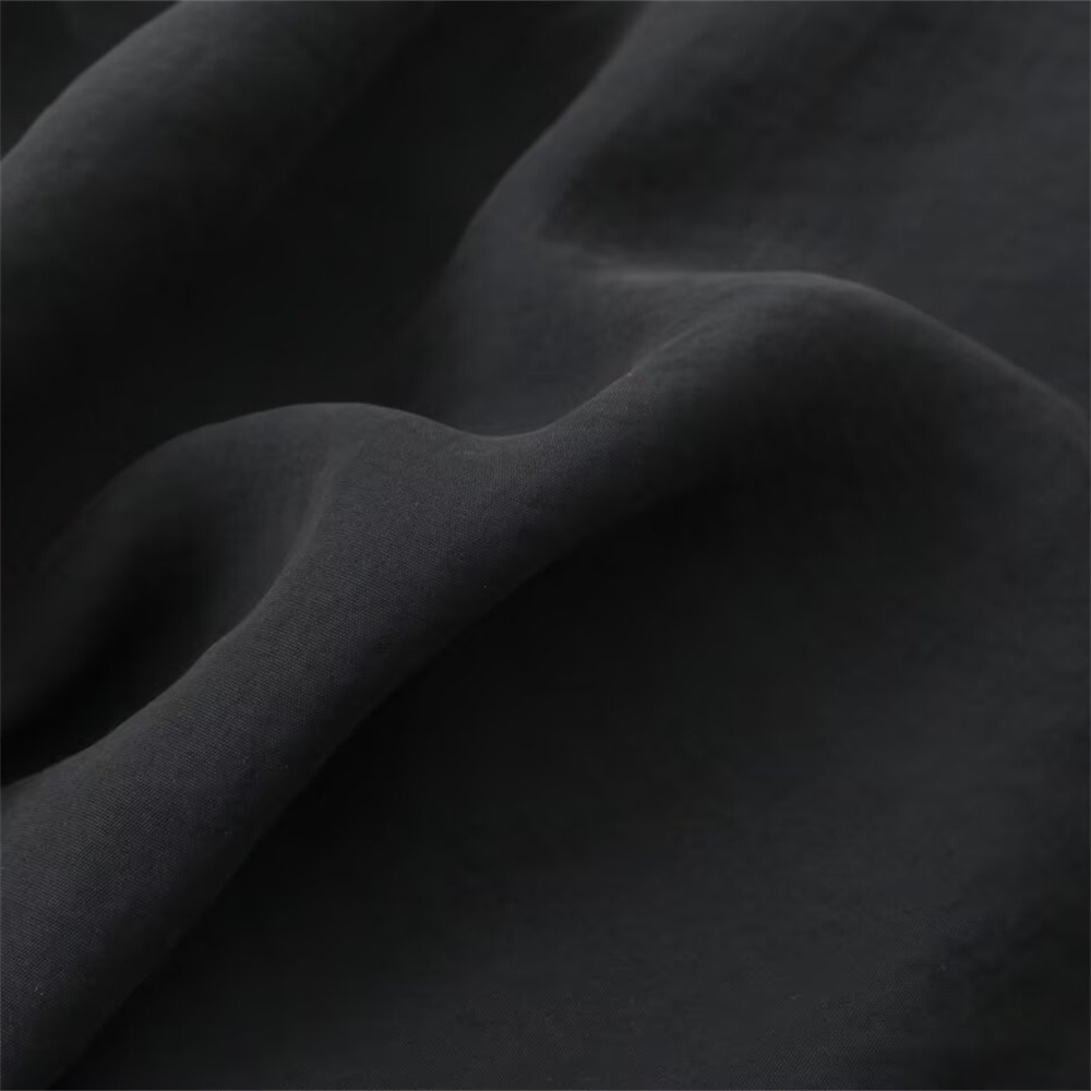 Autumn New Women's Fashion Simple Slim Fit Solid Color Deep V-neck Bow Tie Decorative Long Sleeve Shirt