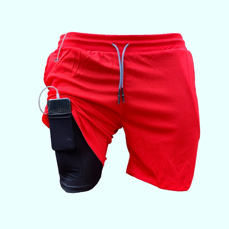 Men's 2-in-1 Running and Training Shorts for Peak Performance - true deals club