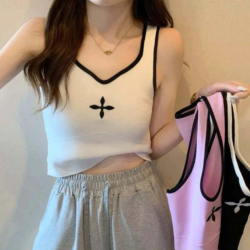 Maxct &Casual Knitted Crop Top