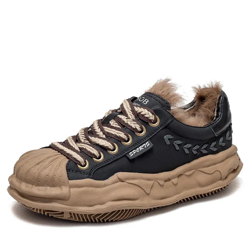 Original Sole Sneakers Platform Low-top Lace up Maxct