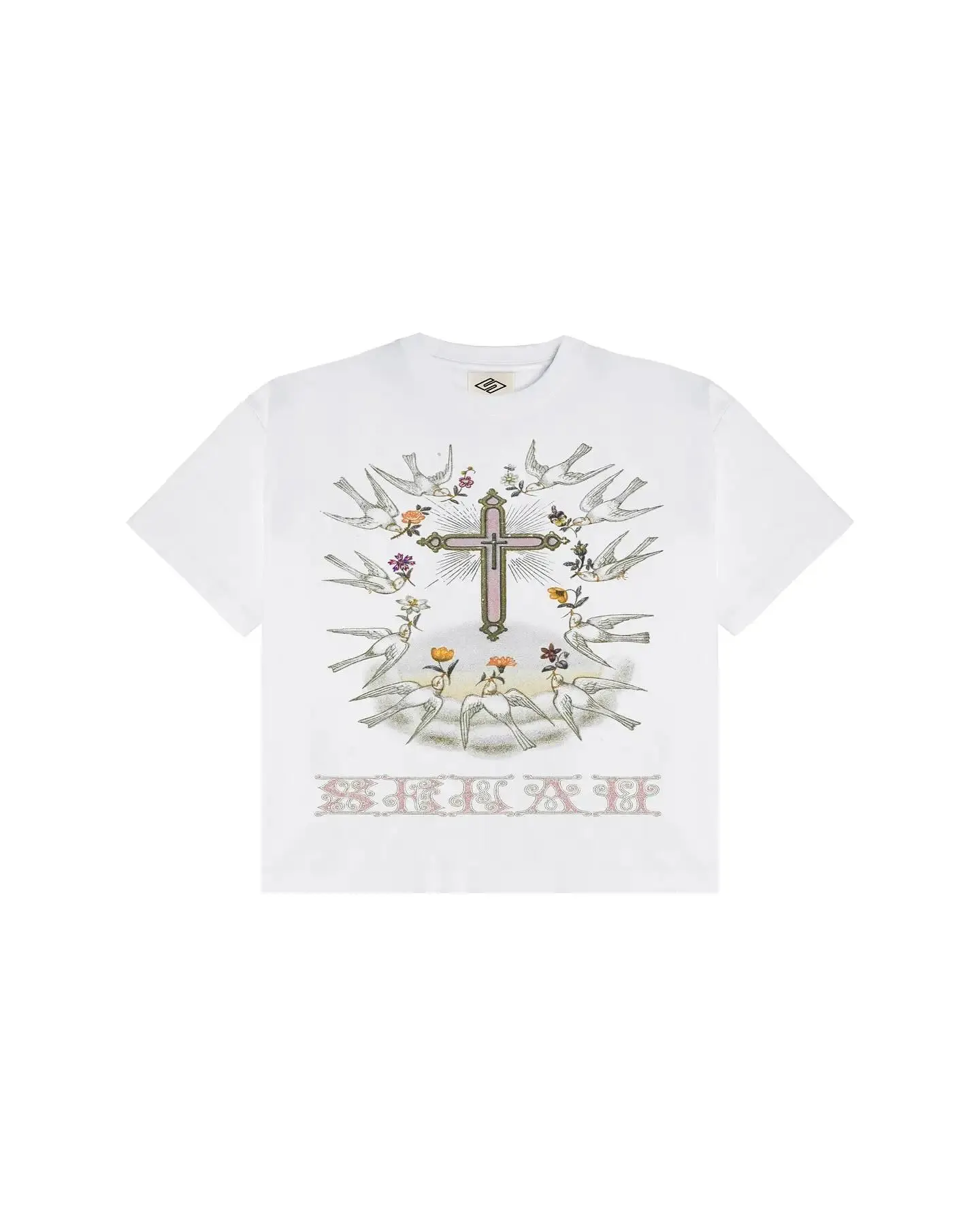 Maxct Y2k Harajuku round neck T-shirt fashion printed street top summer American high street oversized loose cotton men short sleeves