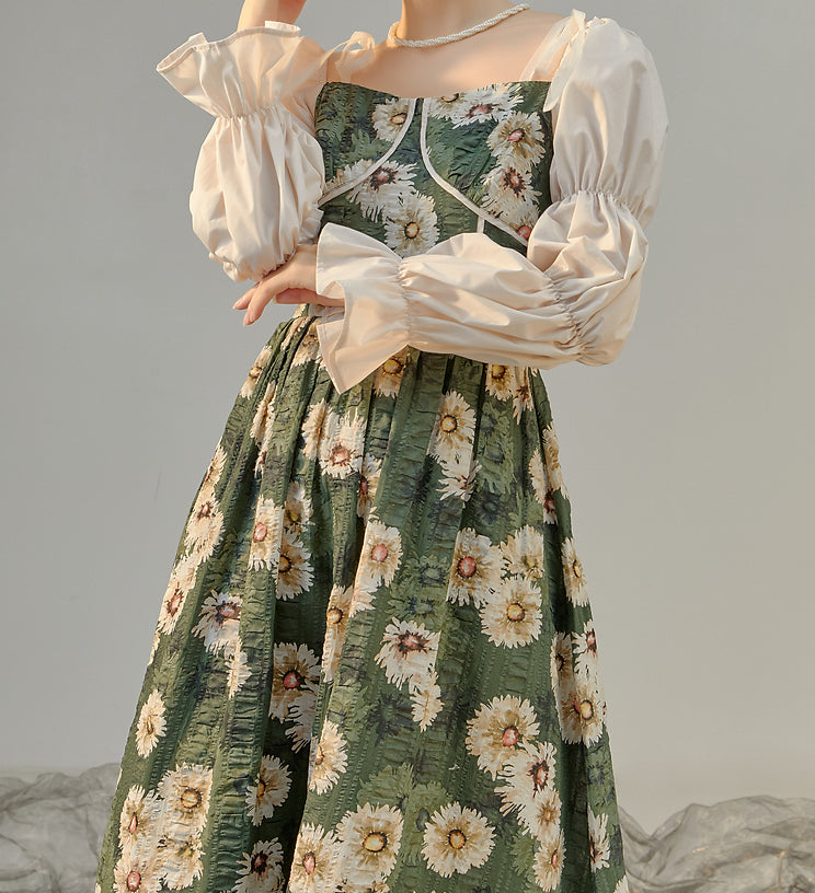 Daisy Cottage Midi Dress Maxct