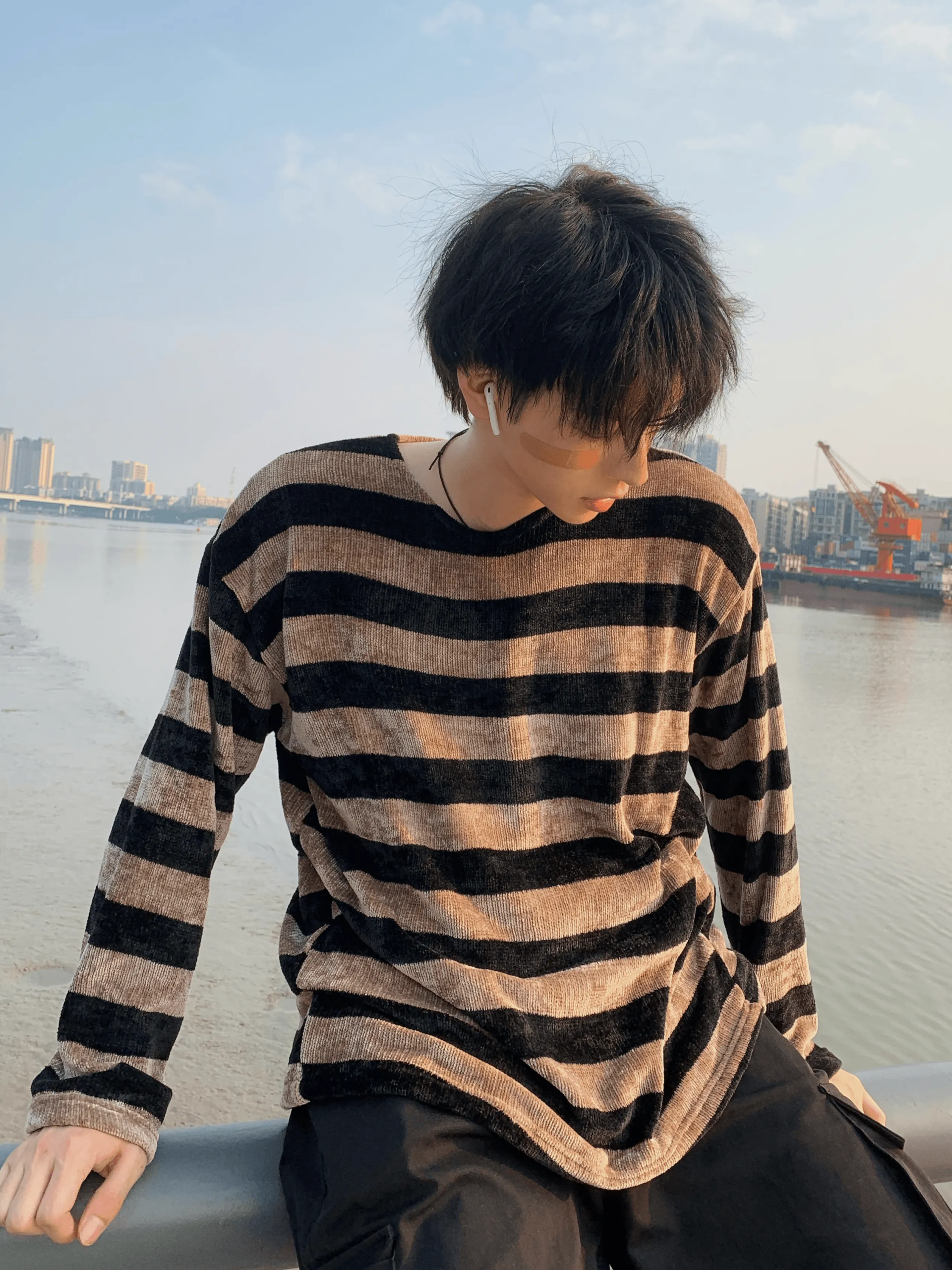 Maxct [01H Studios] Wool Design Sweater Na576